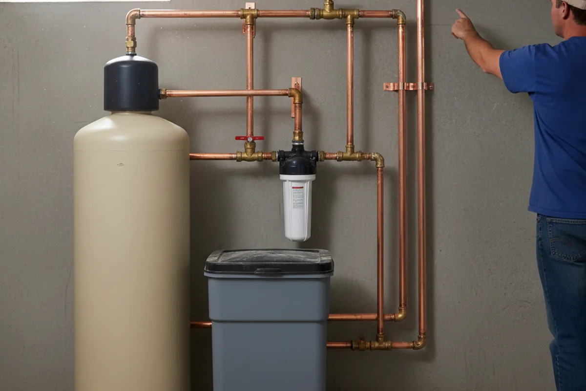 Whole-house water treatment system installed in Sproul